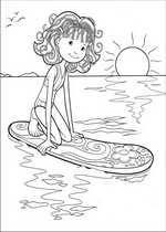 coloring page Groovy Girls